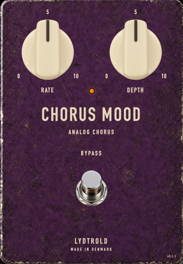 Chorus Mood plugin interface