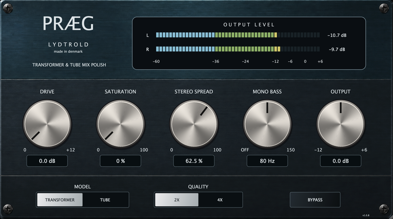 Præg plugin interface