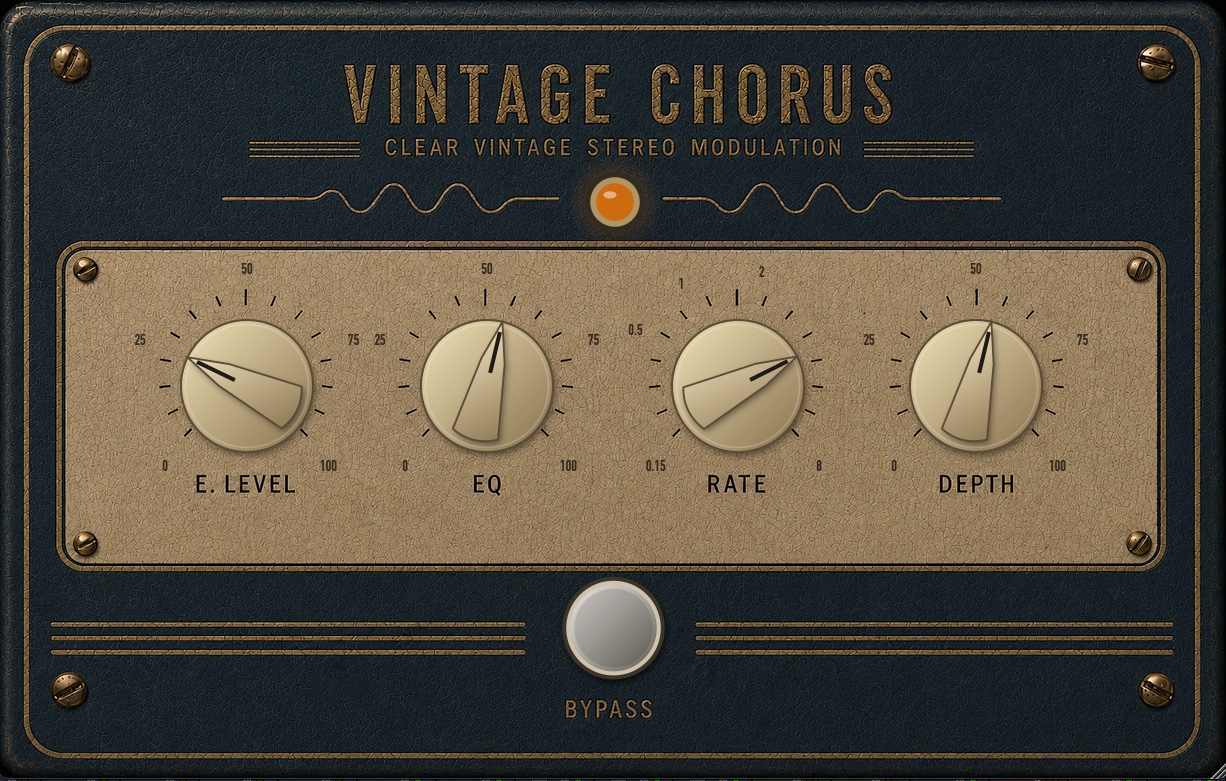 Vintage Chorus plugin interface