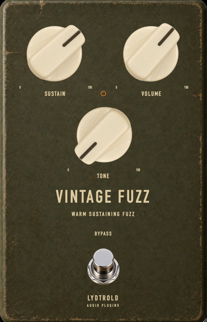 Vintage Fuzz plugin interface