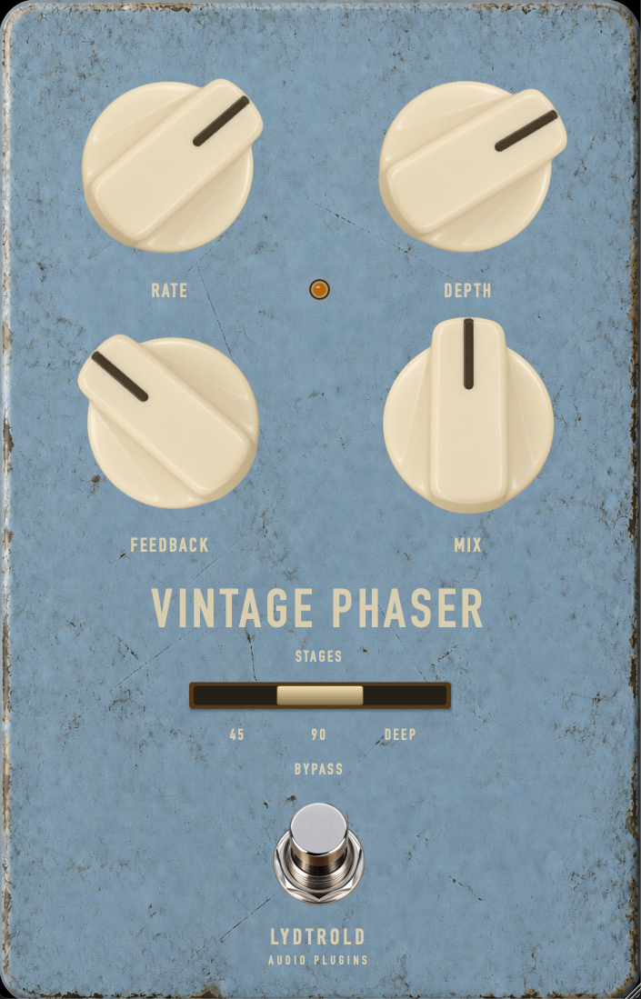Vintage Phaser plugin interface