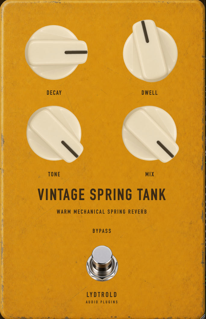 Vintage Spring Tank plugin interface
