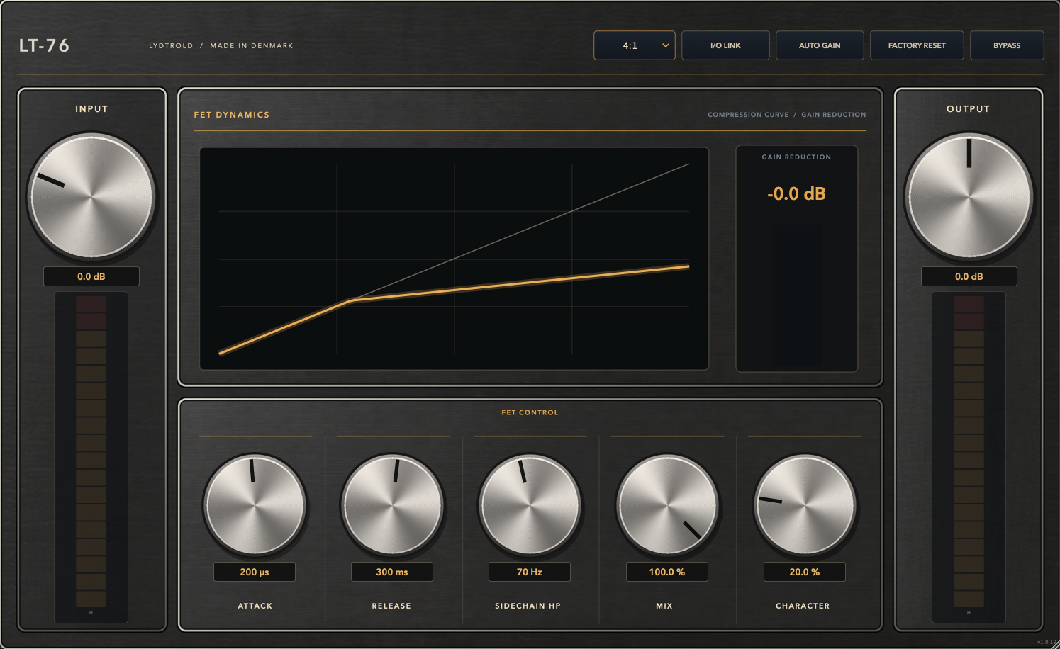 LT-76 v1.0.19 · FET Dynamics plugin interface