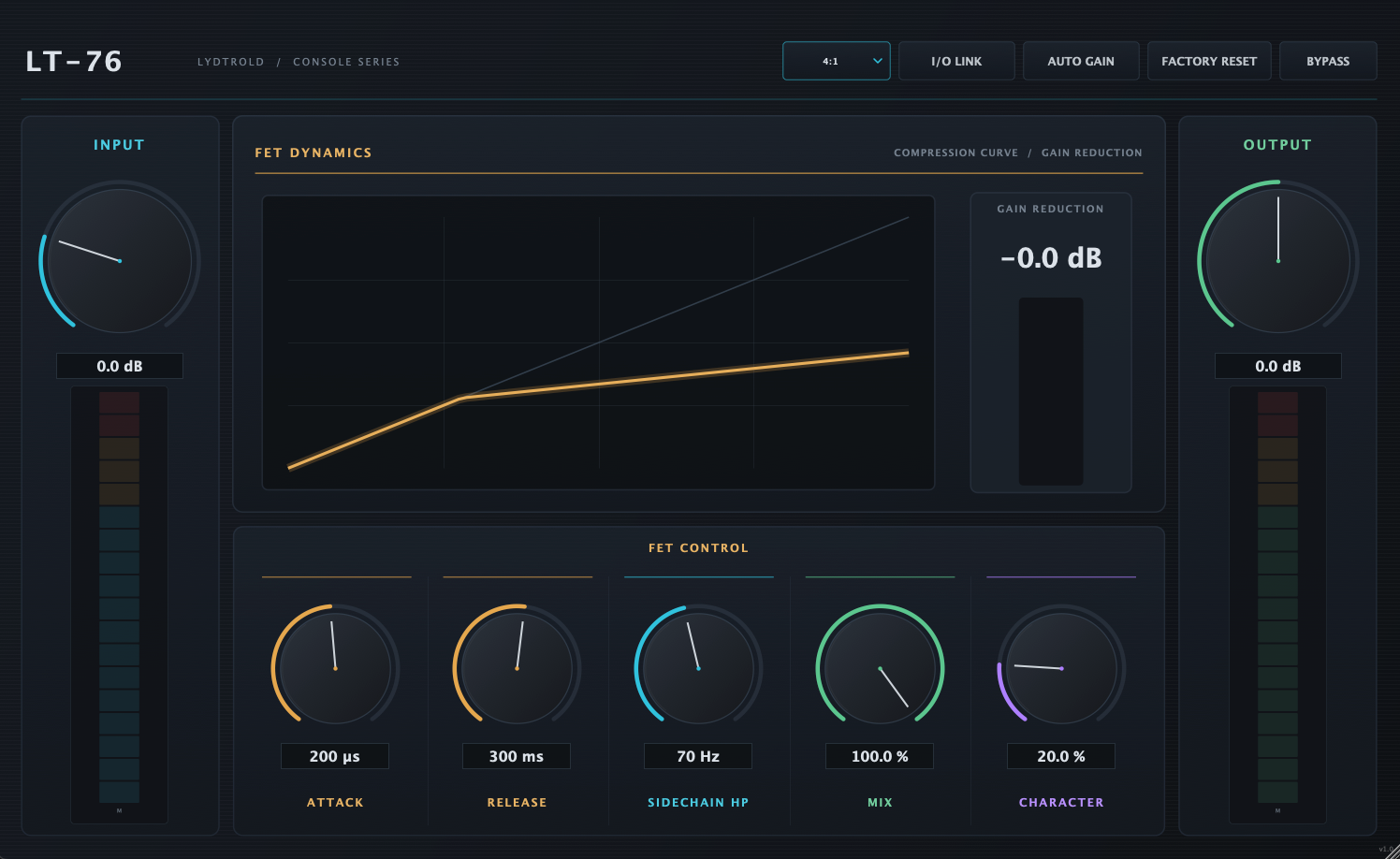 LT-76 · FET Dynamics plugin interface